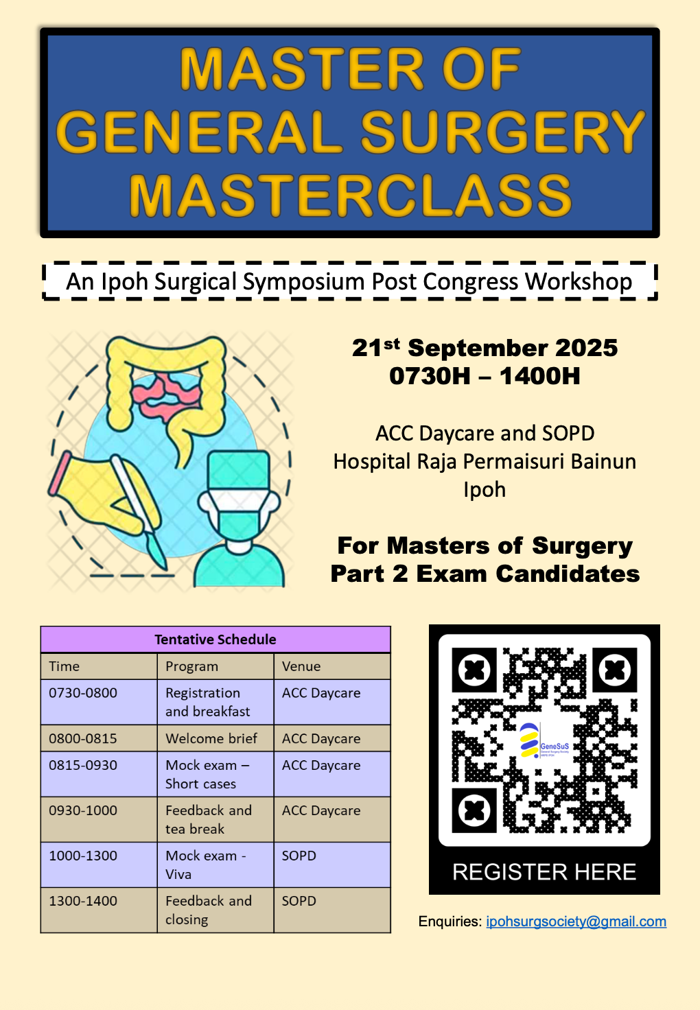 Master of General Surgery Mock Exam