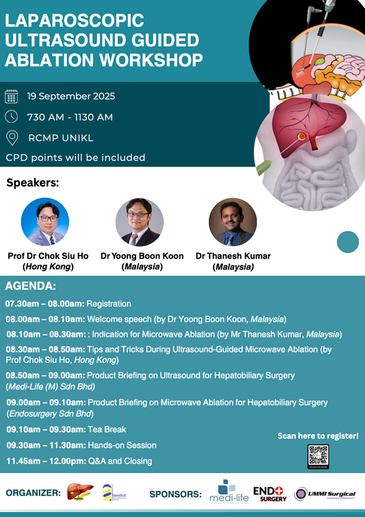 Laparoscopic US guided Ablation Workshop